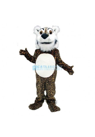 Comic Leopard Mascot Costume