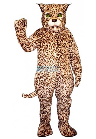 Spotted Lynx Leopard Mascot Costume