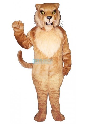 Snarling Wildcat Mascot Costume
