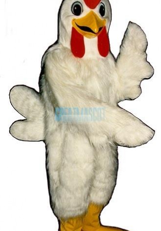 Friendly Chicken Mascot Costume