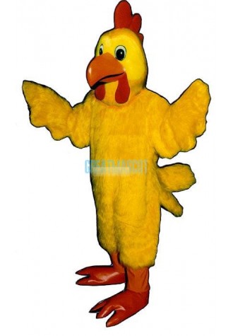 Mrs. Cluck Chicken Mascot Costume