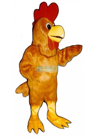 Rusty Rooster Chicken Mascot Costume