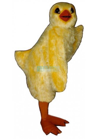Yellow Chick Mascot Costume