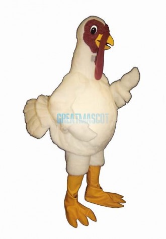 Fat Turkey Mascot Costume