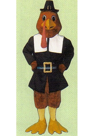 Tom Gobble Turkey Mascot Costume