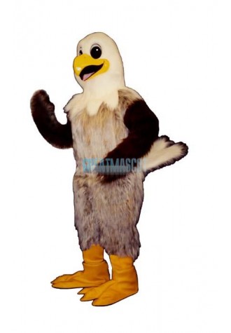Happy Hawk Mascot Costume