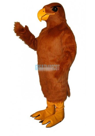 Golden Hawk Mascot Costume
