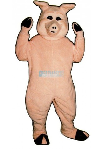 Pierre Pig Mascot Costume