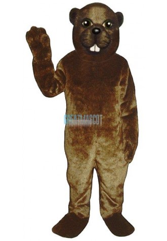 Lumberjack Beaver Mascot Costume