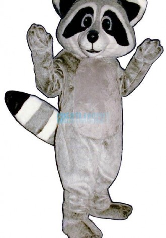 Robbie Raccoon Mascot Costume