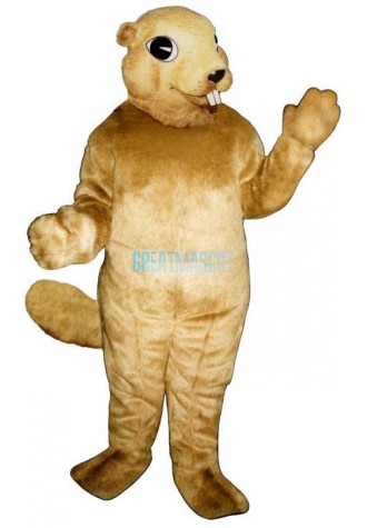Squirrel with Teeth Mascot Costume