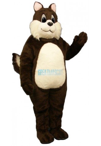 Sam Squirrel Mascot Costume