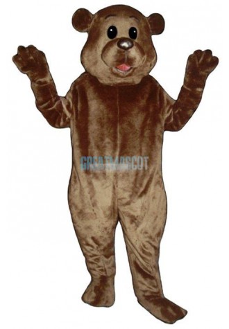 Grover Groundhog Mascot Costume