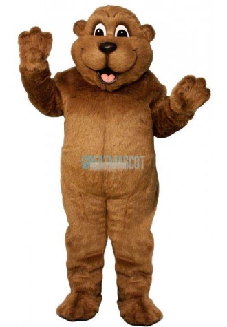 Woody Woodchuck Mascot Costume