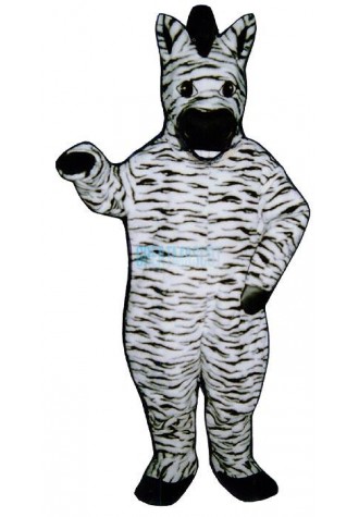 Zelda Zebra Mascot Costume