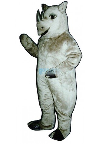 Realistic Rhinoceros Mascot Costume