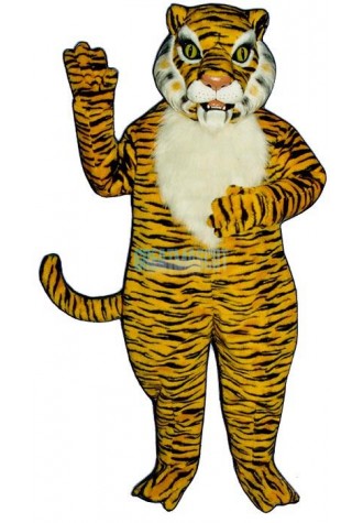 Realistic Tiger Mascot Costume