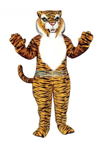 Cute Tiger Mascot Costume