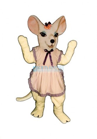 Miss Mouse Mascot Costume