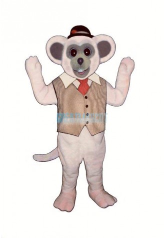 Marty Mouse Mascot Costume