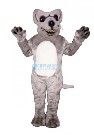 Red Eyed Rat Mascot Costume