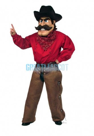 Cute Cowboy Mascot Costume