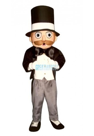 Suave Sam Mascot Costume