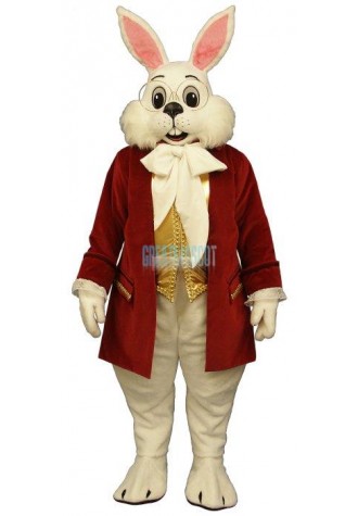 Wendell Rabbit-Red Mascot Costume