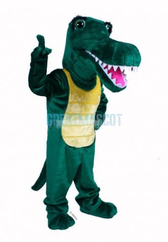Cute Gator Mascot Costume