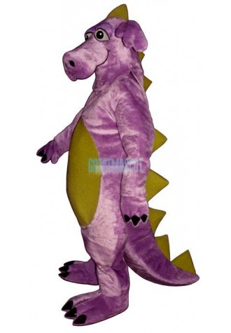 Purple Whimsical Dragon Mascot Costume