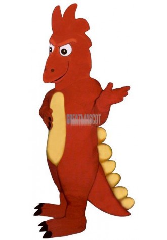 Firedrake Dragon Mascot Costume