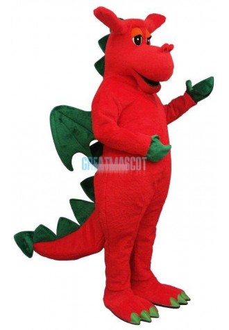 Winged Dragon Mascot Costume