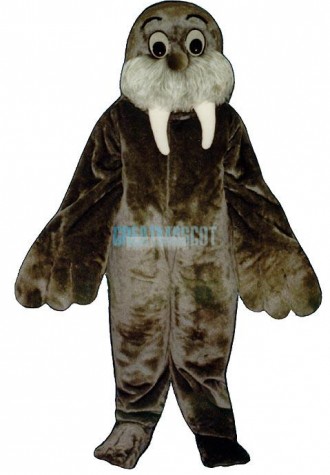 Wally Walrus Mascot Costume