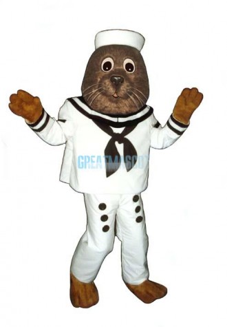 Sailing Otter Mascot Costume