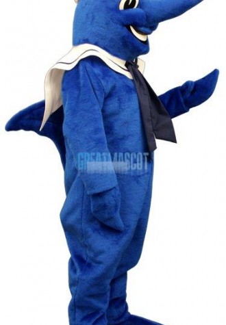 Swordfish Hat Collar Mascot Costume