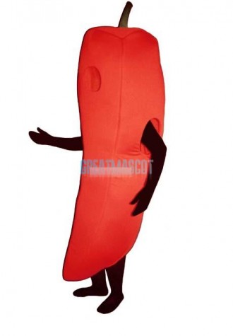 Chili Pepper Mascot Costume