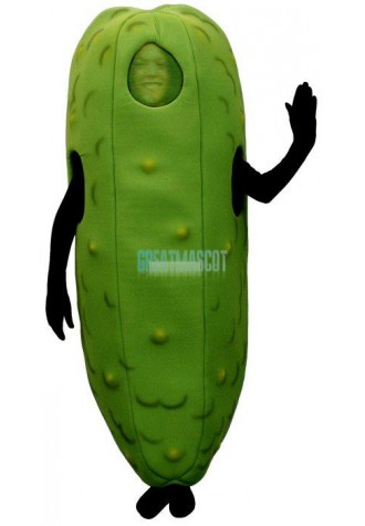Dill Pickle Mascot Costume