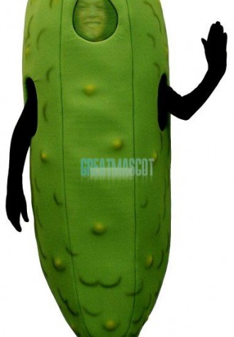 Dill Pickle Mascot Costume
