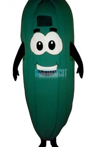 Cucumber Mascot Costume