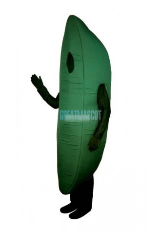 Green Bean Mascot Costume