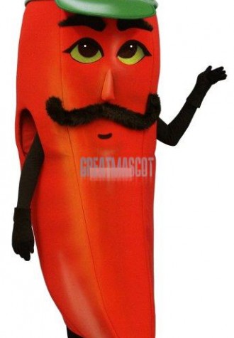 Hot Pepper Mascot Costume