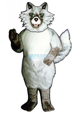Wild Wolf Mascot Costume