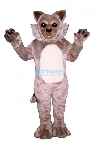 Timber Wolf Mascot Costume
