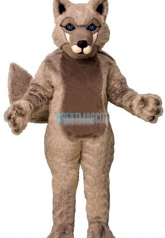 Roger Wolf Mascot Costume