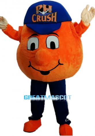 Orange Crush Wins Fantasy Baseball League Championship Mascot Costume