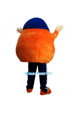 Orange Crush Wins Fantasy Baseball League Championship Mascot Costume