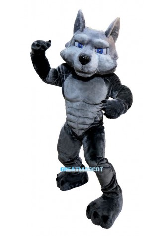 Power Wolf Mascot Costume