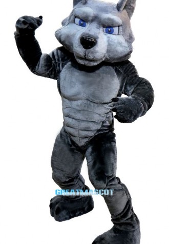 Power Wolf Mascot Costume