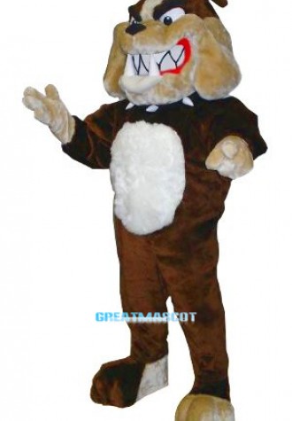 Bulldog Mascot Costume