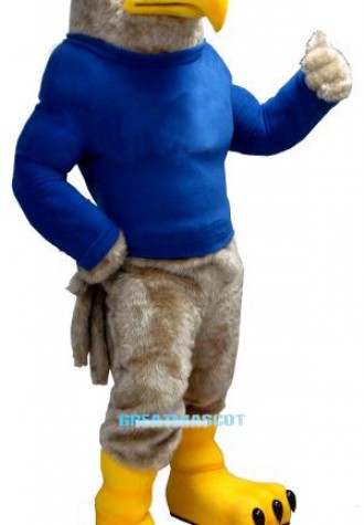 New Strutting Eagle Mascot Costume